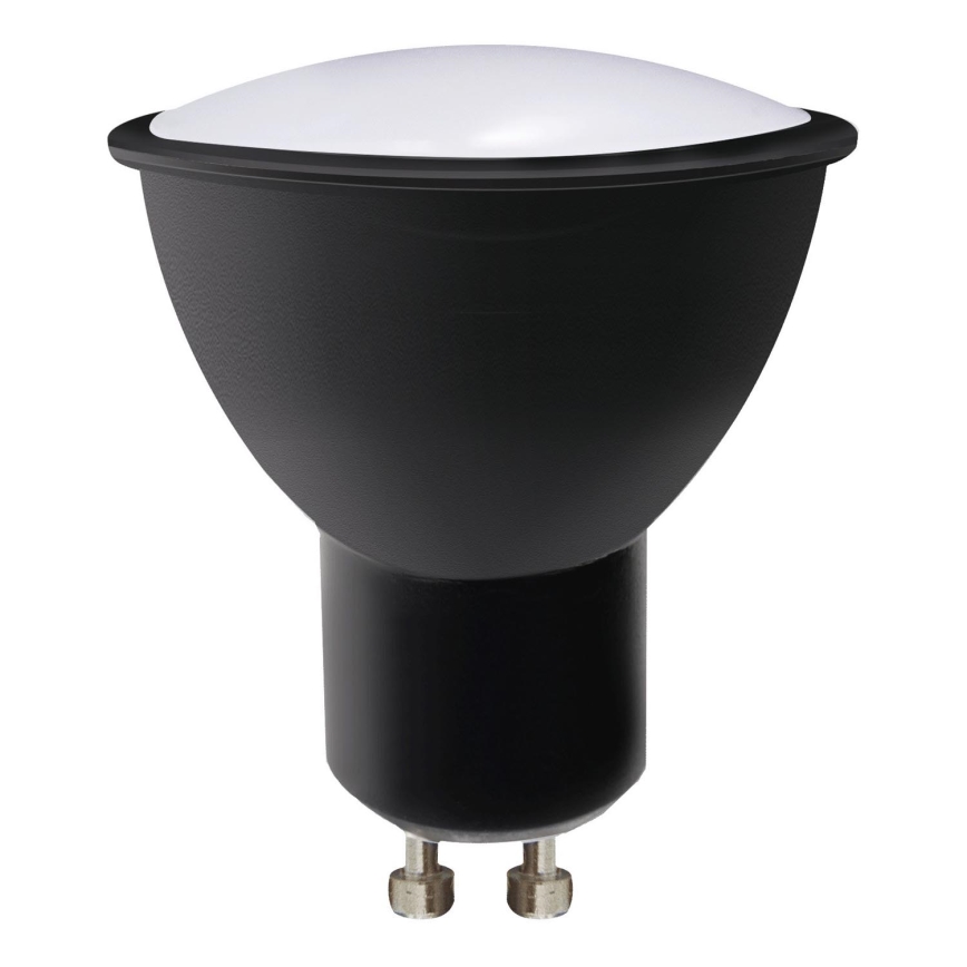 LED-polttimo ECOLINE GU10/6W/230V 4000K musta - Brilagi