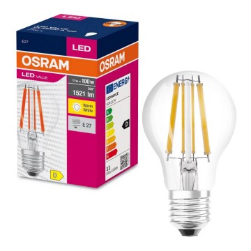 LED-polttimo FILAMENT A100 E27/11W/230V 2700K - Osram