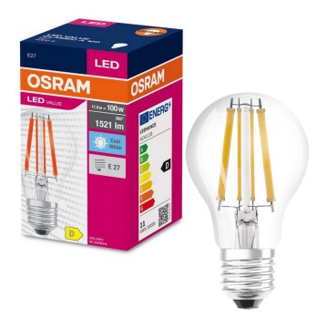 LED-polttimo FILAMENT A100 E27/11W/230V 4000K - Osram