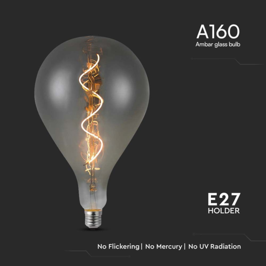 LED-polttimo FILAMENT A160 E27/4W/230V 2700K