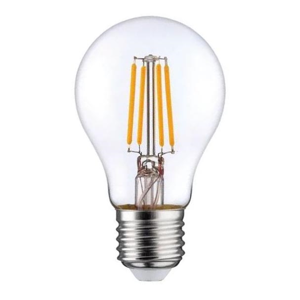 LED-polttimo FILAMENT A60 E27/6W/230V 3000K