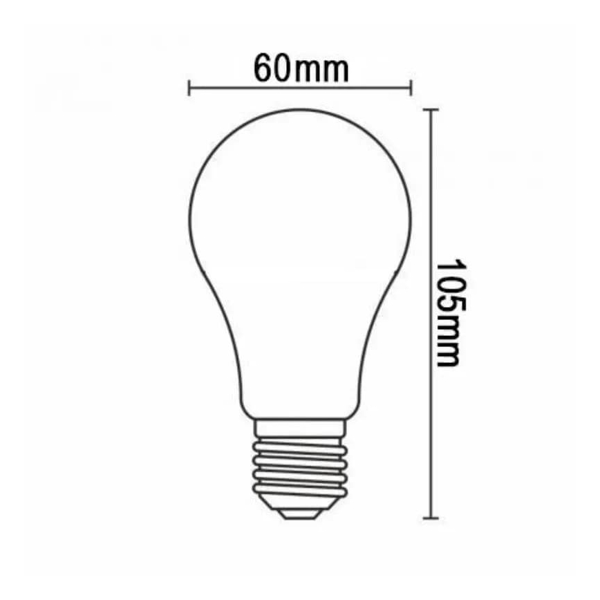LED-polttimo WHITE FILAMENT A60 E27/9W/230V 4000K