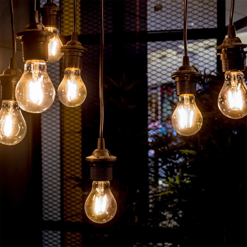 LED-polttimo FILAMENT AMBER A67 E27/10W/230V 2200K