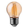 LED-polttimo FILAMENT AMBER G45 E27/4W/230V 2200K