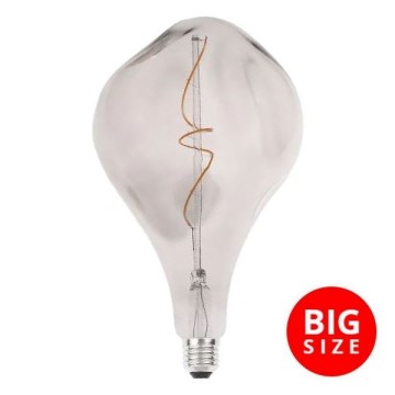 LED-polttimo FILAMENT BUMPED SMOKE ET160 E27/4W/230V 2000K