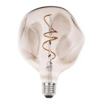 LED-polttimo FILAMENT BUMPED SMOKE G125 E27/4W/230V 2000K savuinen