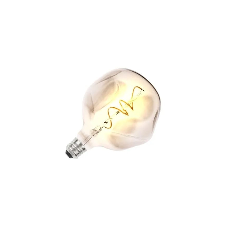 LED-polttimo FILAMENT BUMPED SMOKE G125 E27/4W/230V 2000K savuinen