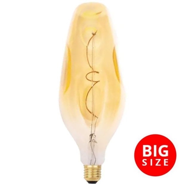 LED-polttimo FILAMENT BUMPED VINTAGE BT110 E27/4W/230V 2000K