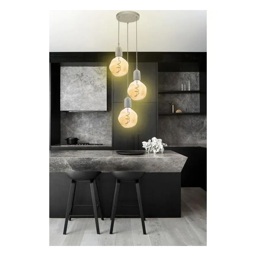 LED-polttimo FILAMENT BUMPED VINTAGE G125 E27/4W/230V 2000K