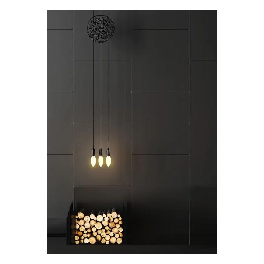 LED-polttimo WHITE FILAMENT C35 E14/4,5W/230V 3000K