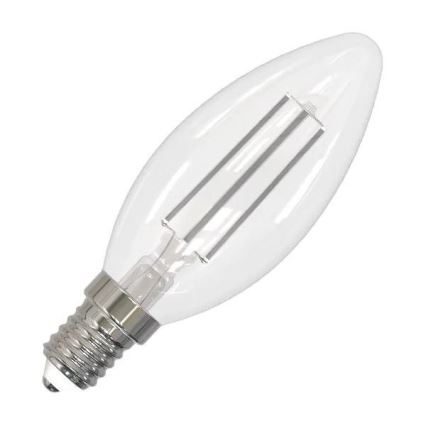 LED-polttimo WHITE FILAMENT C35 E14/4,5W/230V 3000K