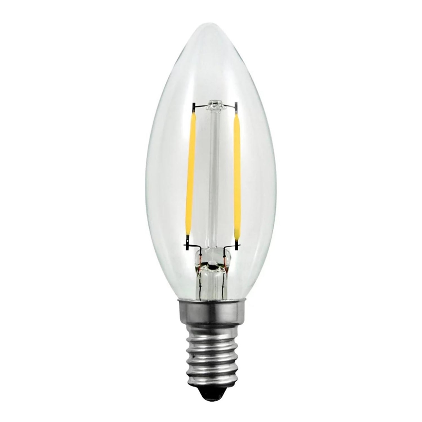 LED-polttimo FILAMENT C37 E14/2W/230V 3000K
