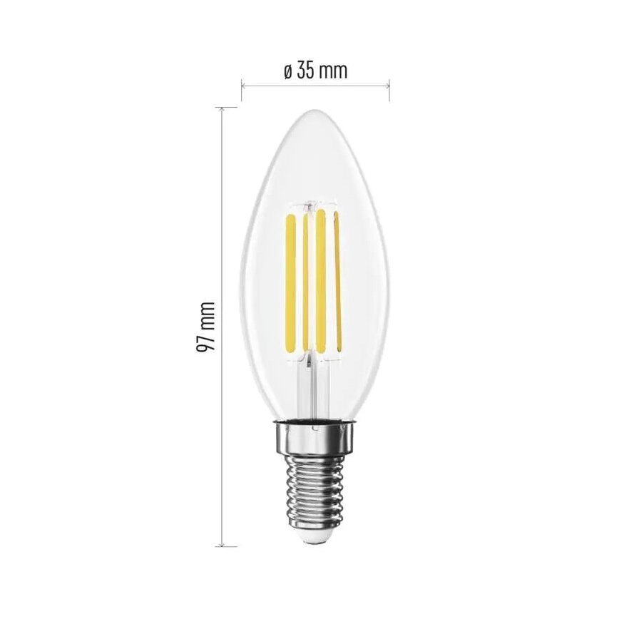 LED-polttimo FILAMENT E14/3,8W/230V 4000K