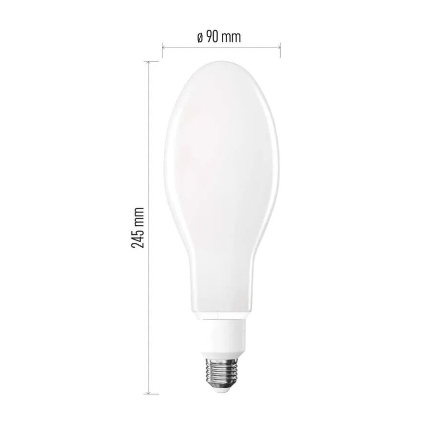 LED-polttimo FILAMENT ED90 E27/36W/230V 6000 lm 4000K