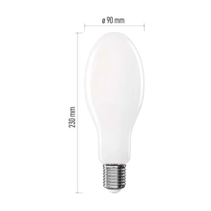 LED-polttimo FILAMENT ED90 E40/36W/230V 4000K 6000 lm