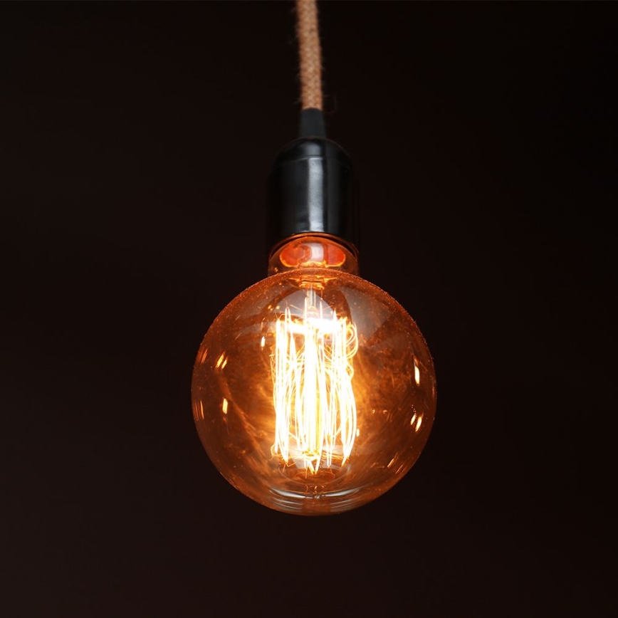 LED-polttimo FILAMENT G125 E27/4W/230V 1800K Art Edition