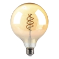 LED-polttimo FILAMENT G125 E27/6W/230V 1800K