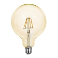 LED-polttimo FILAMENT G125 E27/6W/230V 2200K