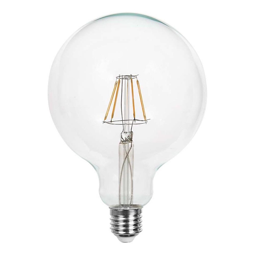 LED-polttimo FILAMENT G125 E27/6W/230V 3000K