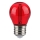 LED-polttimo FILAMENT G45 E27/2W/230V punainen