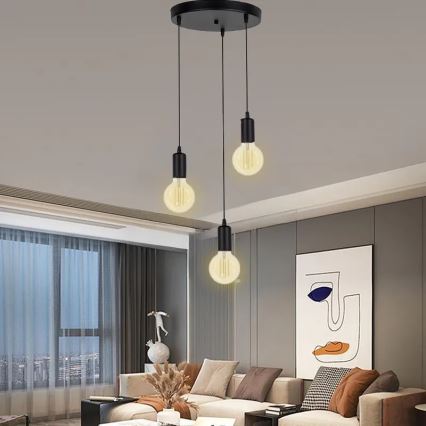 LED-polttimo WHITE FILAMENT G95 E27/13W/230V 3000K