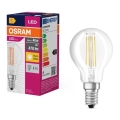 LED-polttimo FILAMENT P40 E14/4W/230V 2700K - Osram