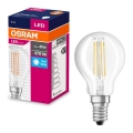 LED-polttimo FILAMENT P40 E14/4W/230V 4000K - Osram