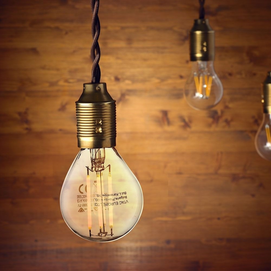 LED-polttimo FILAMENT P45 E14/4W/230V 4000K