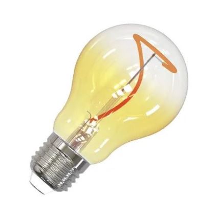 LED-polttimo FILAMENT SHAPE A60 E27/4W/230V 1800K keltainen