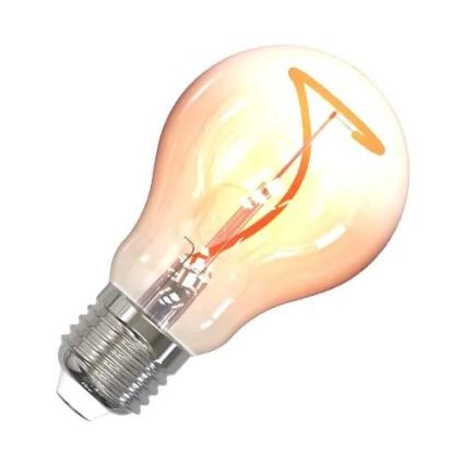 LED-polttimo FILAMENT SHAPE A60 E27/4W/230V 1800K ruskea