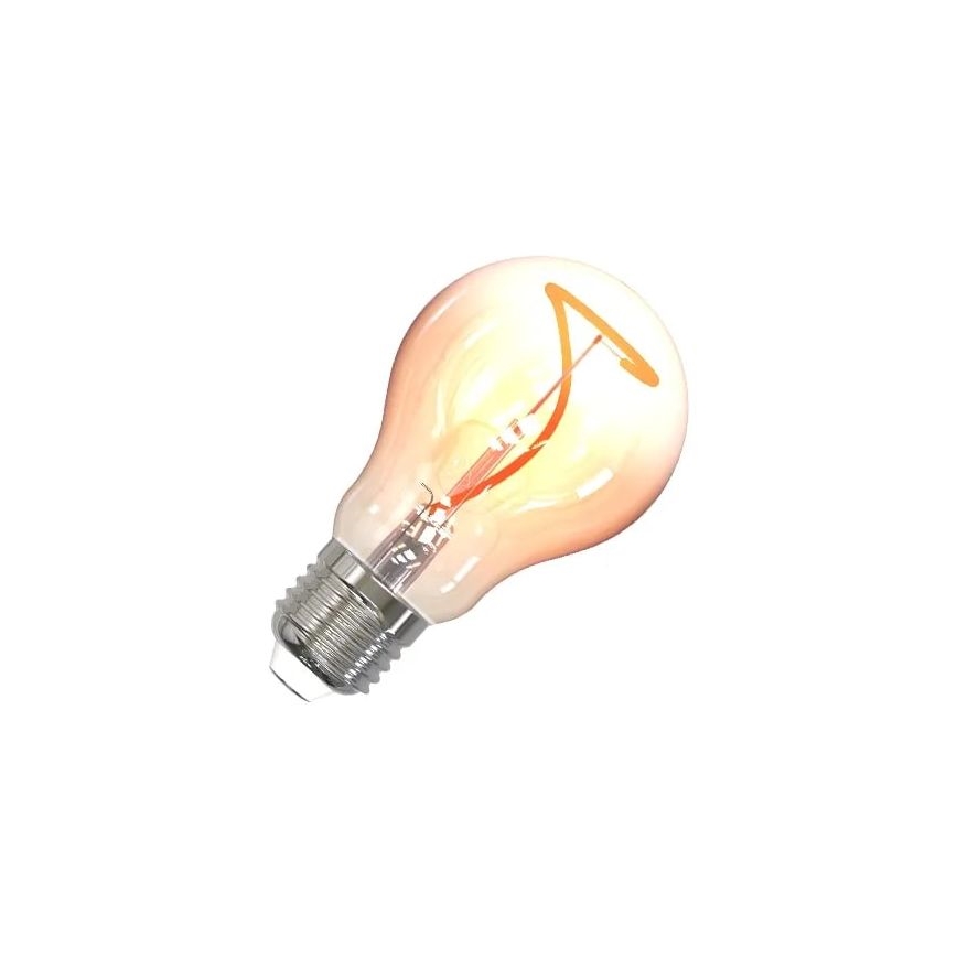 LED-polttimo FILAMENT SHAPE A60 E27/4W/230V 1800K ruskea