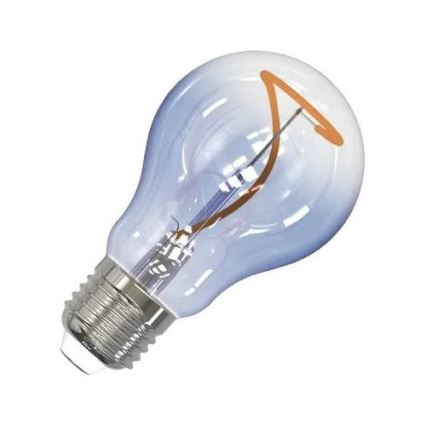 LED-polttimo FILAMENT SHAPE A60 E27/4W/230V 1800K sininen