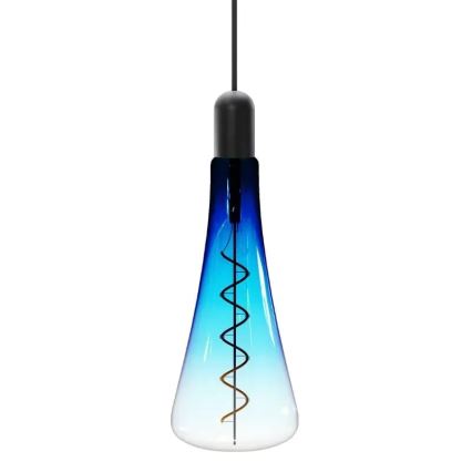 LED-polttimo FILAMENT SHAPE T110 E27/5W/230V 1800K sininen