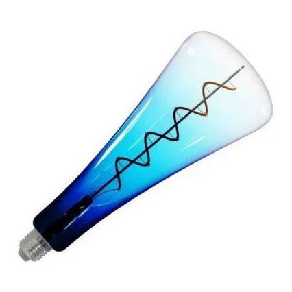 LED-polttimo FILAMENT SHAPE T110 E27/5W/230V 1800K sininen