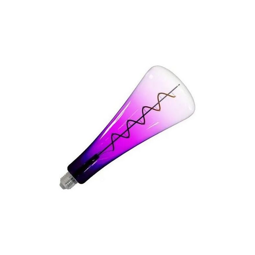 LED-polttimo FILAMENT SHAPE T110 E27/5W/230V 1800K violetti