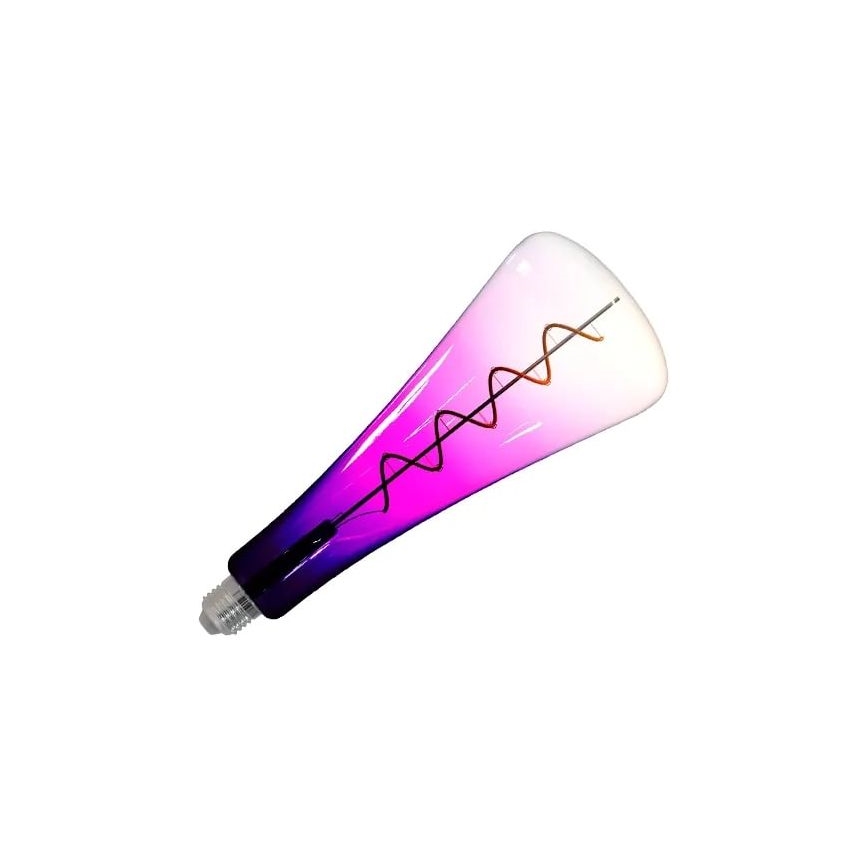 LED-polttimo FILAMENT SHAPE T110 E27/5W/230V 1800K violetti