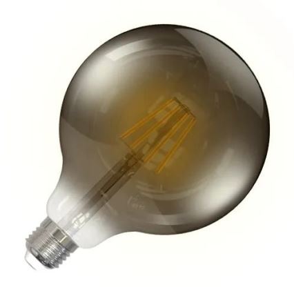 LED-polttimo FILAMENT SMOKE G125 E27/4W/230V 2000K