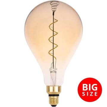 LED-polttimo FILAMENT SPIRAL VINTAGE A165 E27/4W/230V 2000K