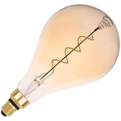 LED-polttimo FILAMENT SPIRAL VINTAGE A165 E27/4W/230V 2000K