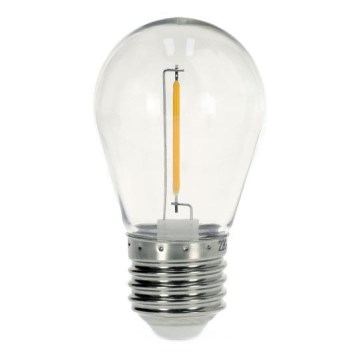 LED-polttimo FILAMENT ST45 E27/1W/230V 2700K