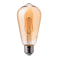LED-polttimo FILAMENT ST64 E27/6W/230V 2200K