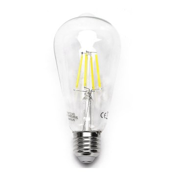 LED-polttimo FILAMENT ST64 E27/6W/230V 6500K - Aigostar