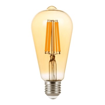 LED-polttimo FILAMENT ST64 E27/9W/230V 2200K