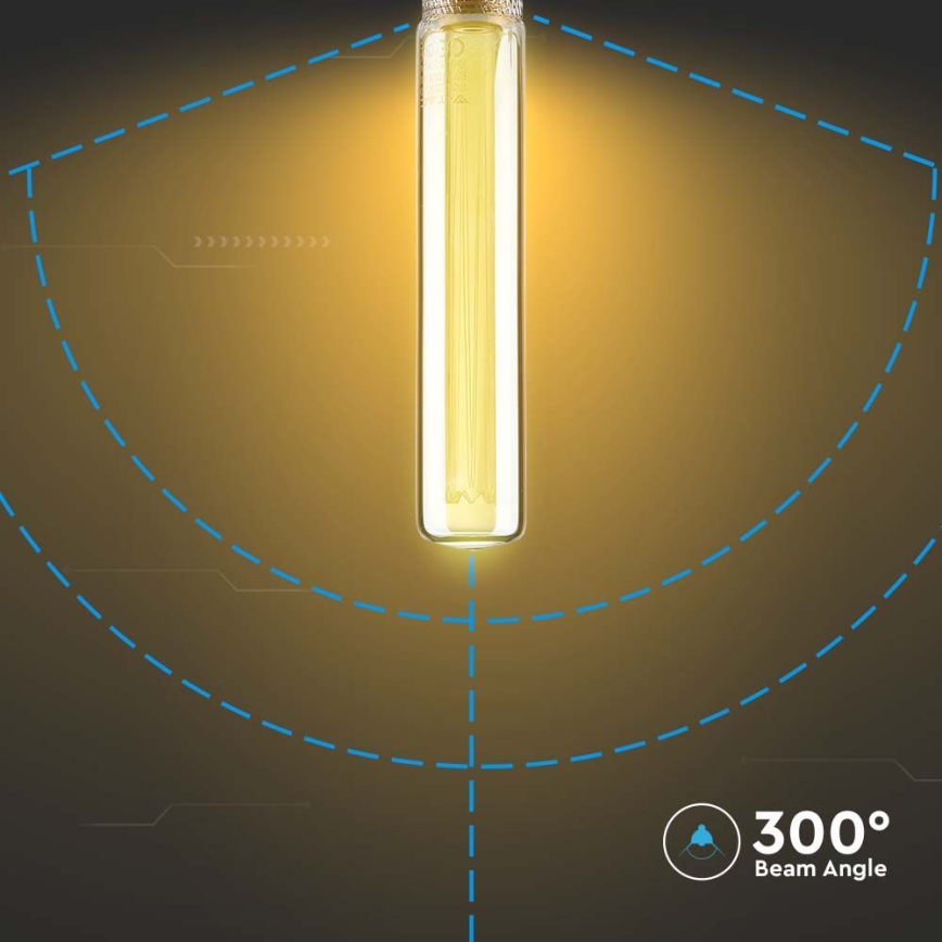 LED Polttimo FILAMENT T30 E27/2W/230V 1800K Art Edition