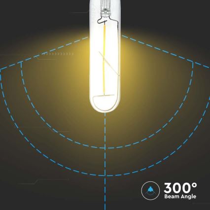 LED-polttimo FILAMENT T30 E27/2W/230V 3000K