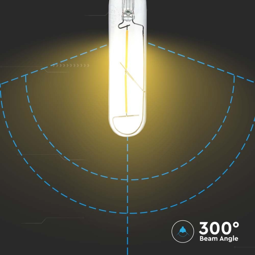 LED-polttimo FILAMENT T30 E27/2W/230V 3000K
