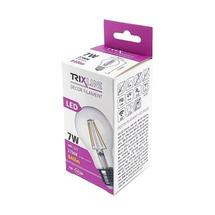 LED Polttimo FILAMENT VINTAGE A60 E27/7W/230V 2700K