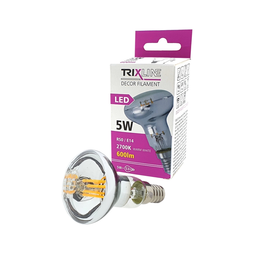 LED polttimo FILAMENT VINTAGE E14/5W/230V 2700K
