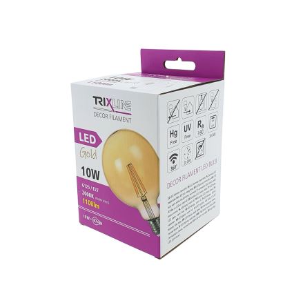 LED polttimo FILAMENT VINTAGE E27/10W/230V 2000K