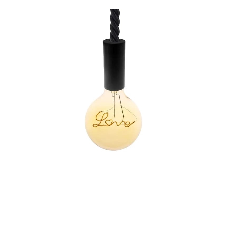 LED-polttimo FILAMENT VINTAGE LOVE G125 E27/2W/230V 2000K